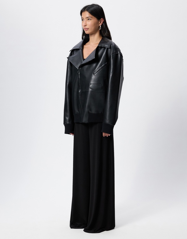 Norma Kamali - Oversized Moto Jacket