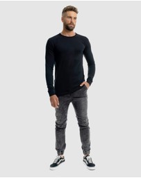 Xander - Blanc Long Sleeve Tee