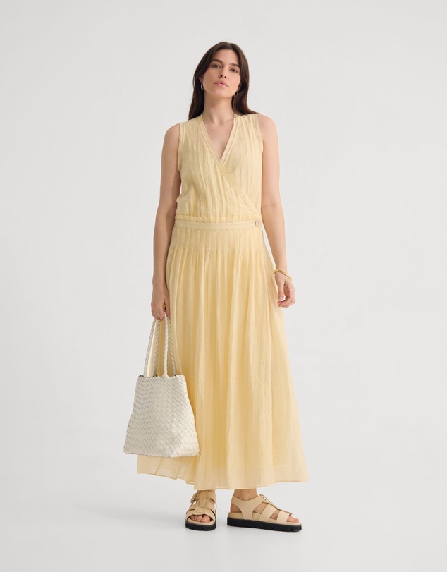 Oxford - Alina Pleated Skirt Dress