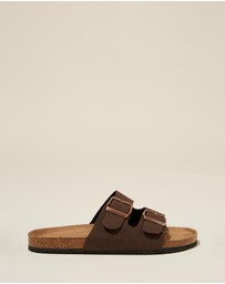 Rubi - Rex Double Buckle Slides