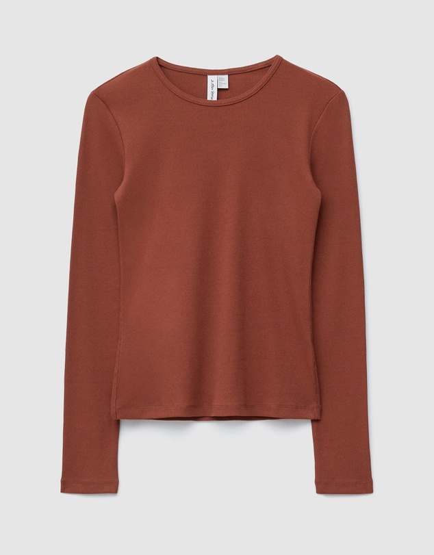 & Other Stories - Ribbed LS Top