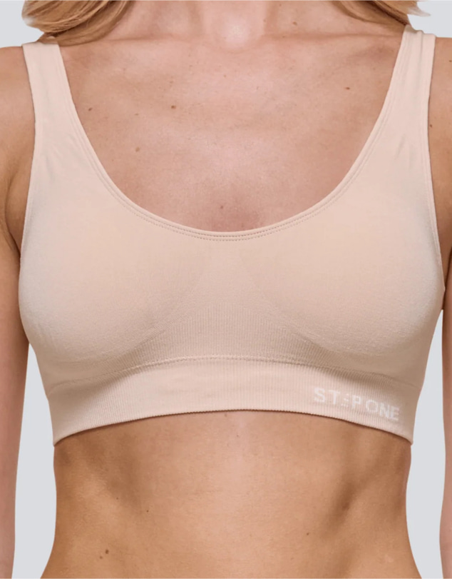 STEP ONE - Women's SmoothFit Padded Bra - Light Beige