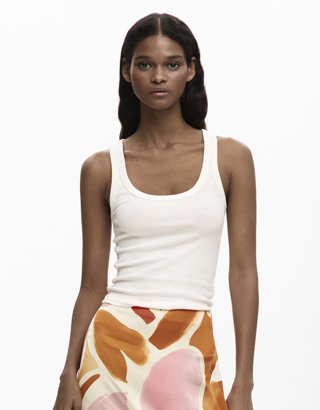 Desigual - Asymmetric petal skirt