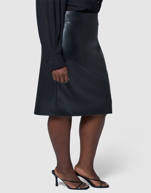 Something 4 Olivia - Aurelia Pu Midi Skirt