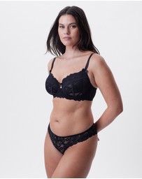 Bras N Things - Bethany Full Cup Underwire Bra - Black
