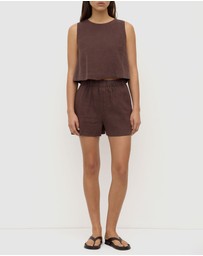 Assembly Label - Estelle Linen Top