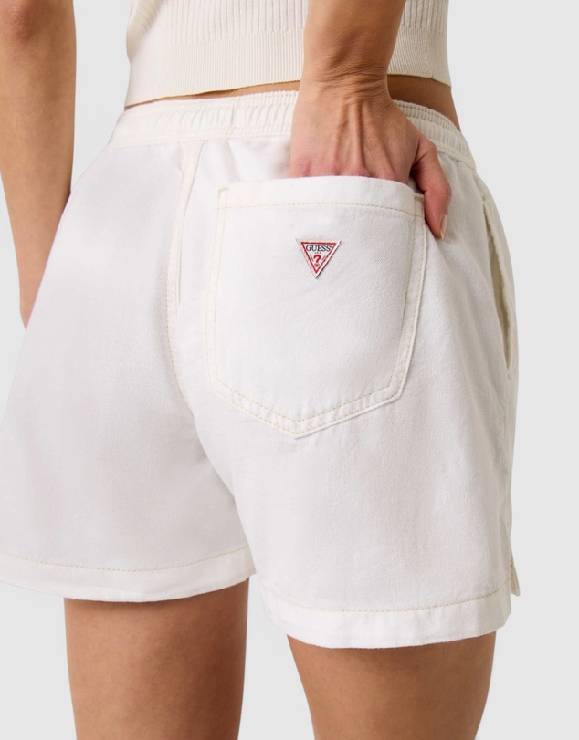 GUESS Jeans - GUESS JEANS Mid-Rise Drawstring Shorts