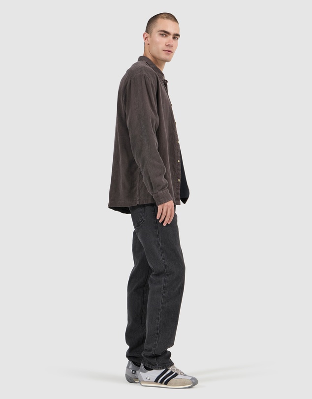 Rolla's - Heavy Weave Long Sleeve - Dark Brown