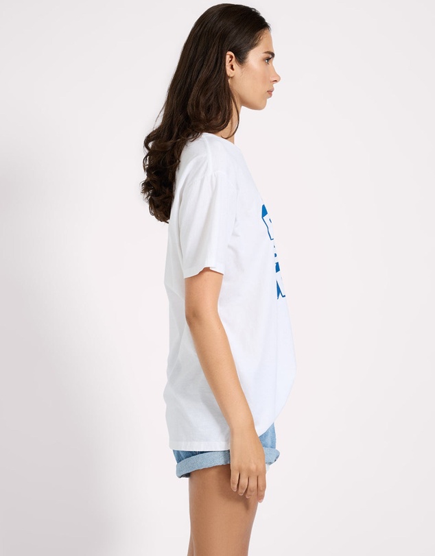 ONE TEASPOON - Blue Jean Baby Boyfriend Tee - White