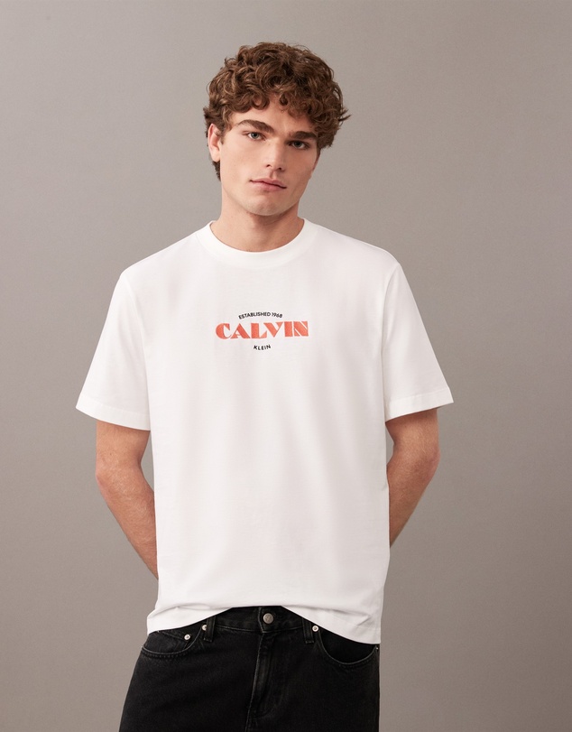 Calvin Klein Jeans - Contrast Logo Graphic Relaxed T-Shirt