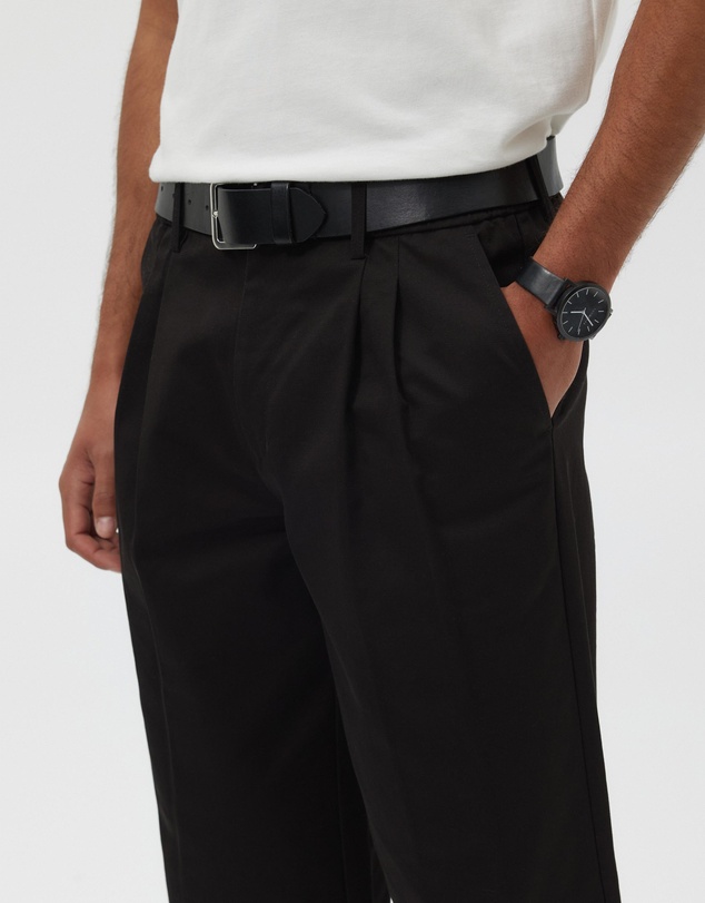 AERE - Twill Wide Leg Pants