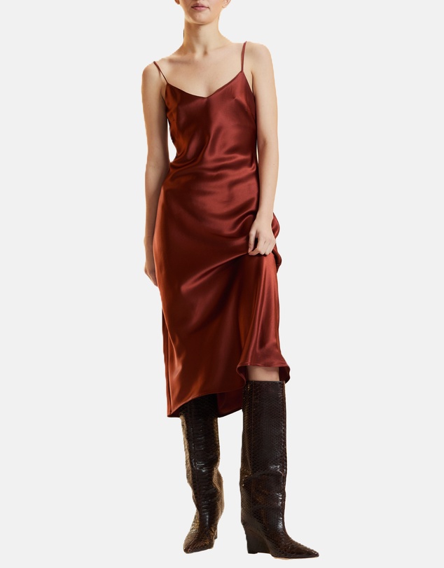 Cynthia Rowley - Satin Slip Dress