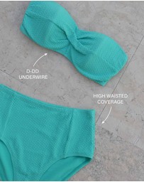 Nip Tuck Swim - Saranya Marilyn High Waist Bikini Pant