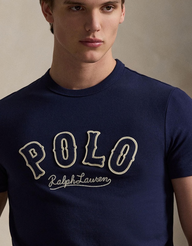 Polo Ralph Lauren - Custom Slim Fit Western-Logo T-Shirt - ICONIC EXCLUSIVE