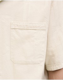 Jack & Jones - Bluluke Jacquard Short Sleeve Resort Shirt