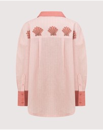 SMWR. by The Somewhere Co - Keepsakes Oversized Long Sleeve Shirt