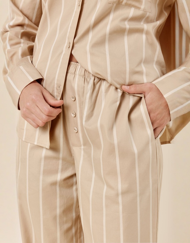 Gingerlilly - Chloe Cotton Striped PJ Set