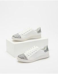 Holster - Stardust Glitter Sneaker- White - Women's
