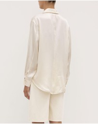Assembly Label - Pippa Silk Long Sleeve Shirt