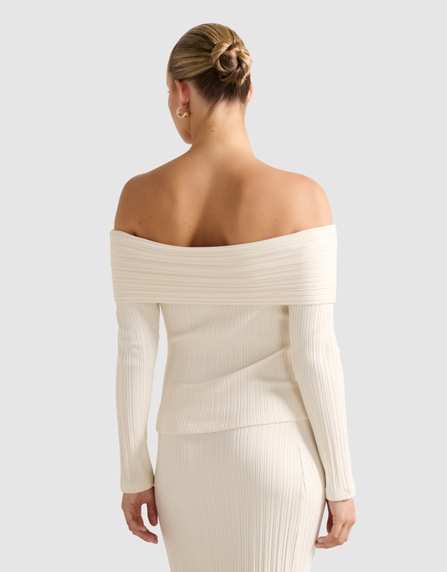 Forever New - Maribella Rib Bardot Top