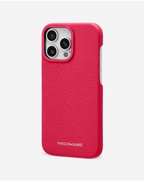 Maison De Sabre - Leather Phone Case (iPhone 16 Pro)