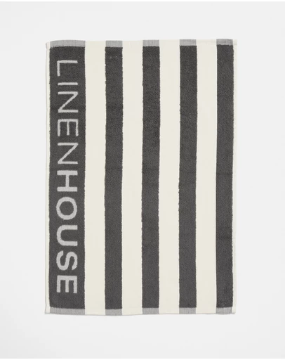 Linen House - Linen House Logo Stripe Tea Towel