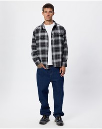 S Double - Pass Flannel Overshirt