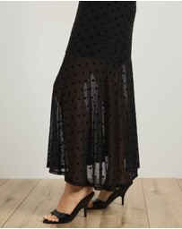 Atmos&Here - Aria Polka Dot Sheer Skirt