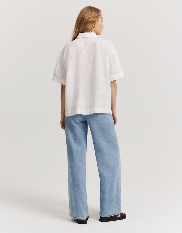 Country Road - Organically Grown Linen Short Sleeve Shirt