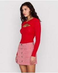 MINKPINK - Rosa Twist Front Top
