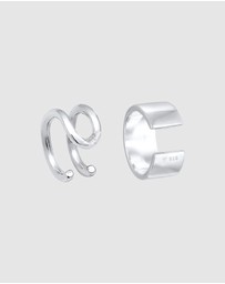 Haze & Glory - ICONIC EXCLUSIVE - Earrings Earcuff New Basic Look in 925 Sterling Silver