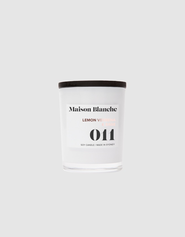 Maison Blanche - 011 Lemon Verbena & Sage - Small Candle