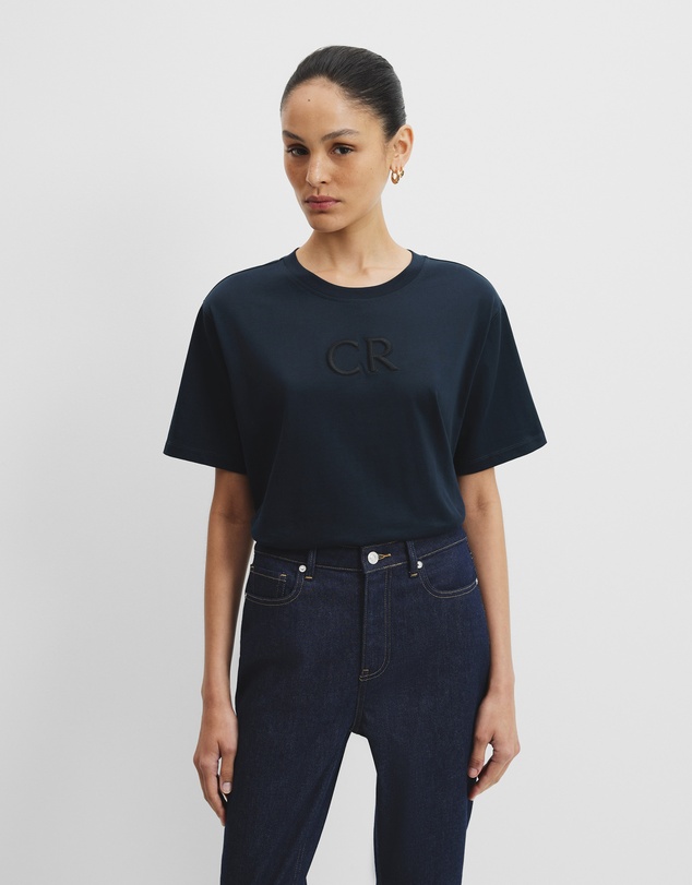 Country Road - Australian Cotton Cr Logo T-shirt