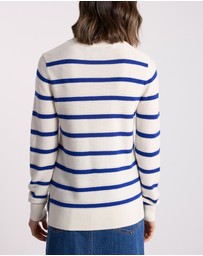 David Lawrence - Rea Merino Stripe Knit