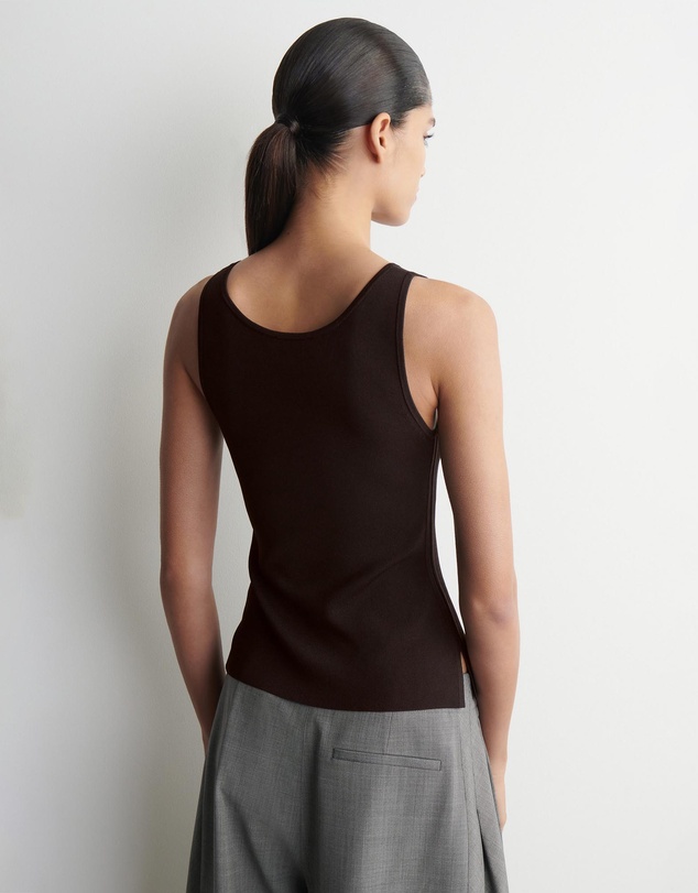COS - Knitted Scoop-Neck Tank Top