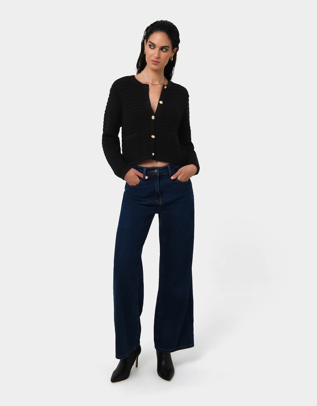 Forcast - Hollis Textured Cardigan