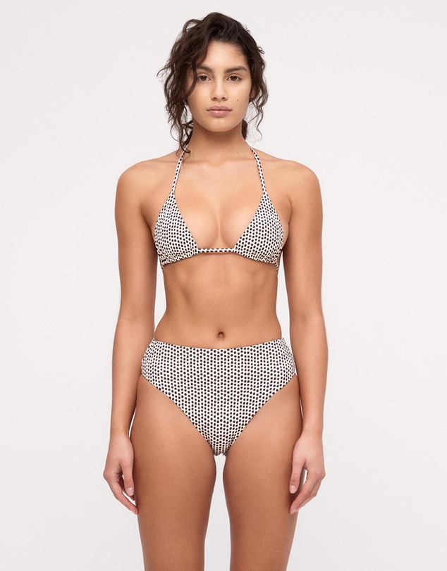 Zulu & Zephyr - Reversible Tie Triangle Top