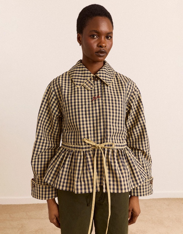 Damson Madder - Myrtle Trench Coat
