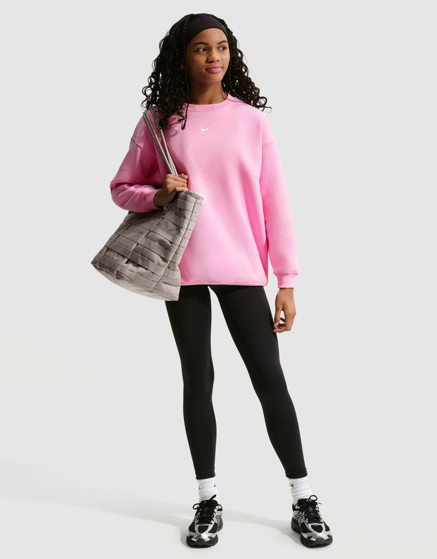 Nike - Studio Oversized Fleece Full-Zip Hoodie - Teens