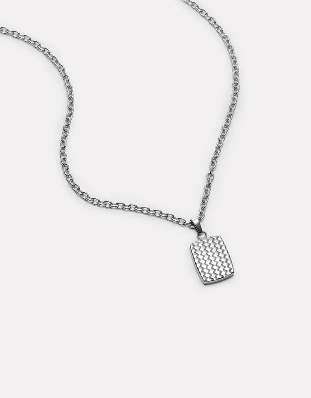 Najo - Shadowline Men's Steel Necklace