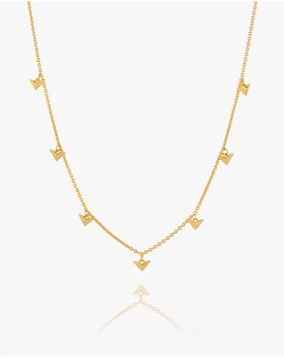 Rachel Jackson - Dreamcatcher Bird Choker Necklace Gold