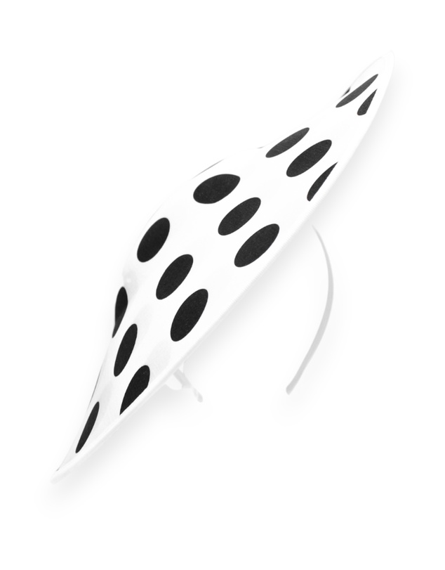 Morgan & Taylor - Lucille Plate Fascinator in White