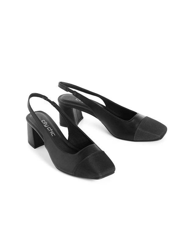 City Chic - Wide Fit Chelsea Slingback