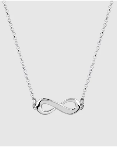 Elli Jewelry - Necklace with pendant Infinity 925 Sterling Silver