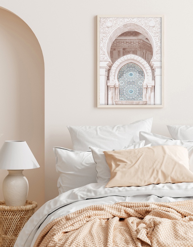 Olive et Oriel - Moroccan Arches II Hassan Art Print