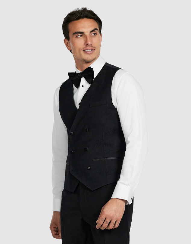 Tarocash - Stirling Db Tuxedo Waistcoat