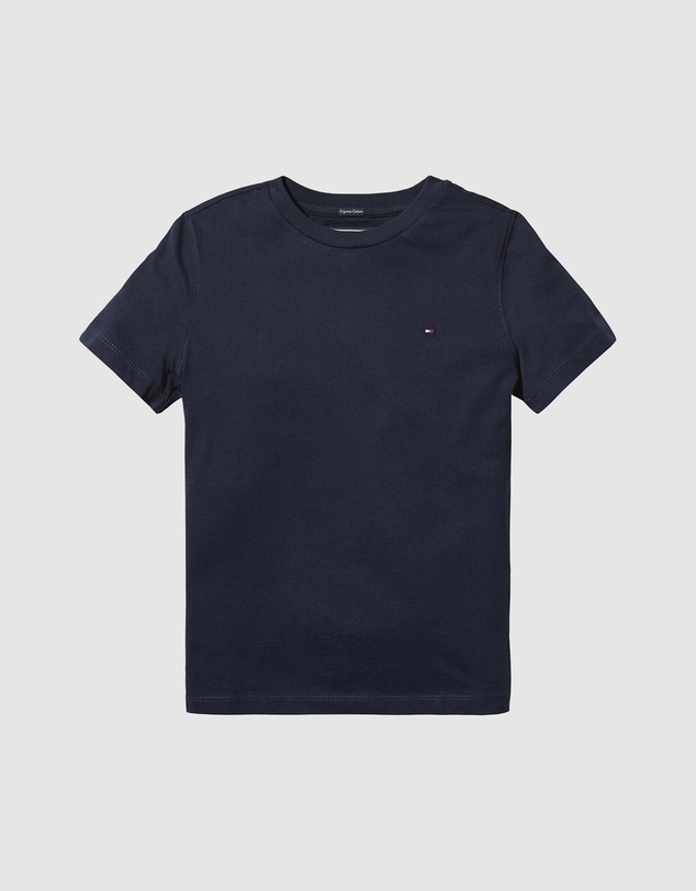 Tommy Hilfiger - Basic Crew Neck Short Sleeve Knit Tee - Teens