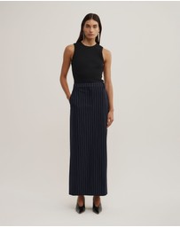 Witchery - Maxi Pinstripe Skirt