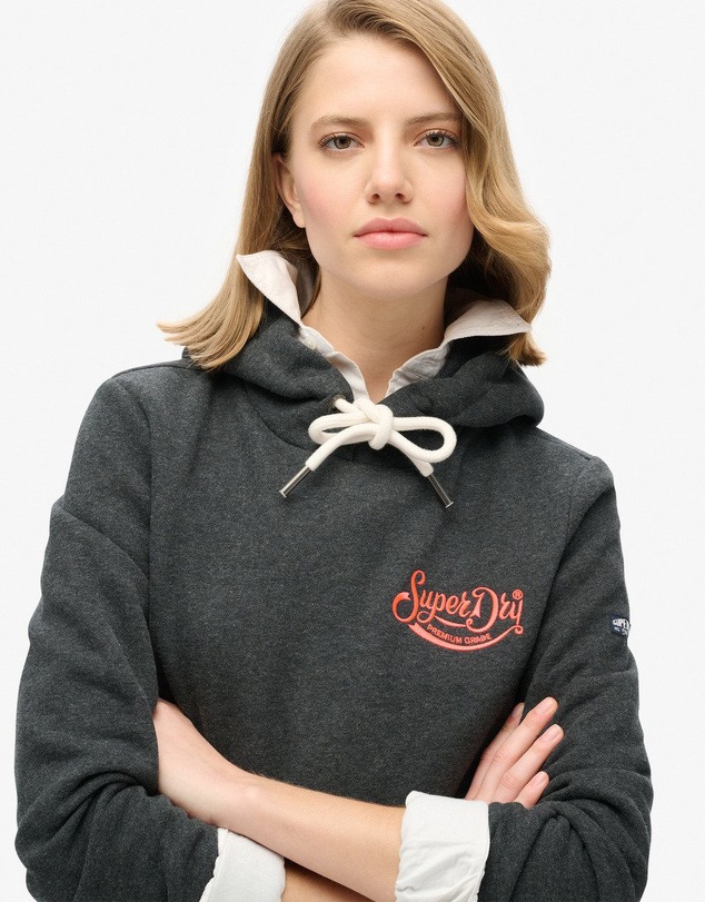 Superdry - Neon Embroidered Graphic Hoodie