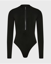 BONDI BORN - Parker Long Sleeve One Piece